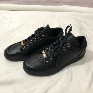 Beverly Hills Polo Club Womens Leather Sneakers